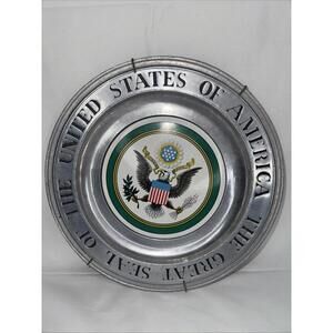 THE GREAT SEAL OF THE UNITED STATES OF AMERICA Patriotic Ceramic Aluminum Eagle